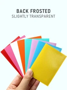 200 fundas para tarjetas, protectores de tarjetas de béisbol de 66x91mm, adecuados para tarjetas estándar, 10 colores de fundas para tarjetas de intercambio para MTG, tarjetas deportivas, tarjetas de juego - 66 x 91 mm - Ver 3