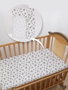 1 Stück Öko-Tex zertifiziertes Kräuselkopfkissen Einfarbig für Babybett, weich, atmungsaktiv und bequem für Wiege, Kinderbett oder rechteckige Matratze, kuschelig