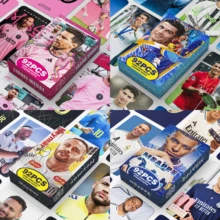 60pcs Soccer Lomo Cards + 32pcs Stickers, Boxed High Definition Collectible Cards, Soccer Star Fans Merchandise, Collectibles, Christmas & Halloween Gifts