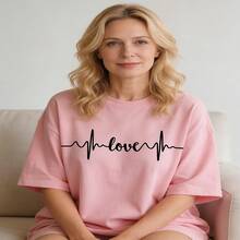 1 pieza Pegatinas de transferencia de calor con diseño de carta de amor de San Valentín, personalizadas y lavables para DIY en ropa, máscaras, vaqueros, mochilas, gorras, almohadas. Fácil de aplicar con plancha. - Multicolor - Ver 6