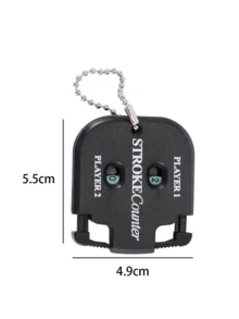 1 Pc Golf Two Wheel Scorer Manual Scorer Counter Square Scorer - Compact And Convenient - Multicolor - View 5