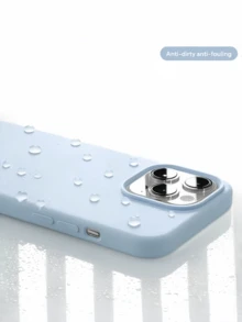 New Luxury Shock-Resistant Soft Case, Beige, Compatible With IPhone 17/16/15 Pro/14 Plus/13/12/11/17 Pro Max/Air, Anti-Fall Smooth, Anti-Shock Design, Fashion Minimalist, Skin-Friendly Material.