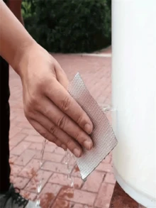 【防水自粘胶带】1卷防水自粘铝箔胶带：3米/5米/10米丁基防水密封胶带，银色丁基胶带，适用于屋顶/墙壁/管道：自粘防漏胶，房车维修，窗户和EPDM橡胶屋顶，船舶管道贴纸，防漏修补防水铝箔橡胶胶带，耐高温耐寒铝箔胶带，完美密封泄漏 - 彩色 - 查看 5