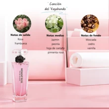 Set de Fragancias Florales Frutales para Mujer - 4 Frascos * 25 ml: Pomelo, Limón, Rosa y Cedro. Elegantes, encantadoras y sofisticadas, estas cuatro fragancias son perfectas para cualquier ocasión, con un aroma cautivador. Son ideales para citas, fiestas, uso diario, compras y muchos otros eventos - Múltiples aromas - Ver 4