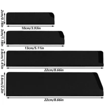 1pc Universal Knife Edge Guards Set, Non-BPA Knife Sheath, Gentle On Your Blades - Multicolor - View 6