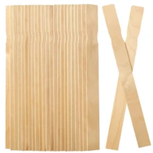 12 Inch Wooden Paint Crafts Sticks For Paint Mixing, Paint Stirrers, Chemical Stirring, Garden And Library Markers - Beige - View 6