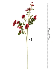 1/2/3pcs 70cm Artificial Rose Flowers, Suitable For Wall, Living Room, Bedroom, Wedding, Party Decoration, Tabletop Display. Home, Desktop, Kitchen, Wedding, Dining Table, Centerpiece, Office, Garden, Outdoor, House, Yard Decoration, Suitable For Spring, Summer, Autumn, Winter - Red - View 11