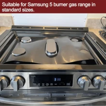 1pc Gas Stove Burner Cover, Stove Protection Guard, Gas Stove Burner Pad, Compatible With Samsung Gas Stove Series, Suitable For Kitchen Cooking, Reusable, Non-Stick, Washable - View 11