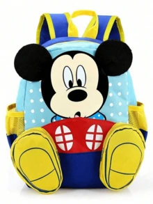 3D Cartoon Plush Backpack With 3D Stereoscopic Feet, Colorful And Vibrant Backpack, A Great Companion For Your Daily Adventures, Suitable For Teenagers, Adults, Students, Birthday, Holiday Party Gifts, Travel And Daily Use, Collectible - Multicolor - View 3