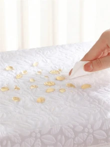 1pc Large Capacity Reinforced Lidded Storage Bag, Foldable Clothes Organizer Bag With Reinforced Handle, Suitable For Clothes, Blankets, Bedding Storage - White - View 7