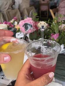 1/10/20 que khuấy đồ uống bằng acrylic cá nhân hóa - Que khuấy cocktail tùy chỉnh, lý tưởng cho trang trí đồ uống tiệc cưới & tiệc độc thân, Ngày Valentine, kỷ niệm, quà tặng tân gia cho quầy bar tại nhà, nhà bếp & phòng ăn - Nhiều màu - Xem 3