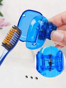 4pcs Portable Toothbrush Cover Case For Travel & Home | Essential Bathroom Accessories Set - Compact Dustproof & Hygienic Toothbrush Protector Cap, Fits Electric & Manual Brush Heads. Lightweight Holder For Suitcase, Gym Bag, Cruise & Camping Trips | Travel Essential & Dorm Room Essentials College, Perfect As Valentine's Day Gift, Wedding Or Room Stuff For Bathroom Decor & Organization. - Nhiều màu - Xem 1