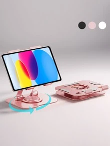 360° Rotatable Foldable Stand, Compatible With Apple Smartphones, Tablets, E-Readers, Smart TVs - Adjustable Multi-Angle Folding Stand With Cooling System, Portable Desktop Holder, Space-Saving Design - Multicolor - View 1