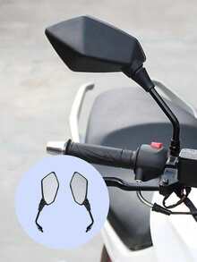2个8毫米/10毫米高清广角凸面后视镜，适用于摩托车和电动自行车 - 防眩光、视野清晰、侧视镜、平面后视镜、越野摩托车后视镜（含螺丝），适用于踏板车、电动自行车和摩托车，摩托车配件 - 摩托車後視鏡 - 查看 9