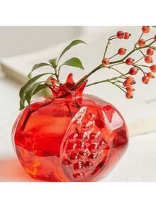 1个优质玻璃石榴花瓶，桌面装饰，花架，水培花盆，适用于家居、餐厅、门厅，是生日、毕业等场合的理想礼物，也是送给女士、母亲、朋友、女友和男友的完美之选。非常适合作为生日、婚礼、周年纪念日、情人节、感恩节和新年惊喜礼物。这款花瓶近乎完美。 - A - 查看 12