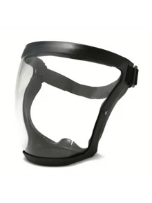 1pc Christmas Gift Unisex Full Face Mask, High Definition Transparent Full Face Mask, Breathable All-In-One Panoramic Lens Design