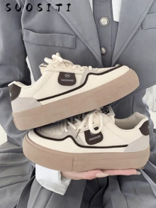 全新女用防滑平底休閒運動鞋