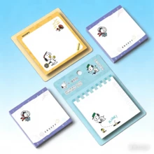 1pc Cute Snoopy Elegant And Noble Purple High Beauty Convenience Sticker Strong Adhesive Tearable Message Book Daily Practical Marking Sticker, Perfect Small Gift For Fans, Family And Friends, Valentine's Day Gift, New Year's Gift, Valentine's Day Gift, Easter Gift[Stochastic Style] - Multicolor - View 5
