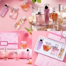 Set de Fragancias Florales Frutales para Mujer - 4 Frascos * 25 ml: Pomelo, Limón, Rosa y Cedro. Elegantes, encantadoras y sofisticadas, estas cuatro fragancias son perfectas para cualquier ocasión, con un aroma cautivador. Son ideales para citas, fiestas, uso diario, compras y muchos otros eventos - Múltiples aromas - Ver 6