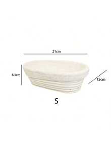 1pc &Read Prolng Baskat Wal Cead Prohing Basketyith Profing Intarning, Eaveng &Adcet AtralRatan On For Ourdough &Read Ough For Ead Makmng Bakng Fementaton Aking Ols,Kichen Gadgets Iten Acesones - 白色 - 查看 8