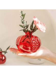 1个优质玻璃石榴花瓶，桌面装饰，花架，水培花盆，适用于家居、餐厅、门厅，是生日、毕业等场合的理想礼物，也是送给女士、母亲、朋友、女友和男友的完美之选。非常适合作为生日、婚礼、周年纪念日、情人节、感恩节和新年惊喜礼物。这款花瓶近乎完美。 - A - 查看 11