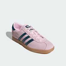 Adidas New Trefoil Comfortable & Durable T-Head Outdoor Unisex Trainers, Stadt Classic Design With Supportive & Lightweight Retro Vibe, Casual Thin Sole Flat Shoes, Pink & Black Versatile Sporty Commuter Sneakers, Couple Essential JR9552 - Pink - View 1