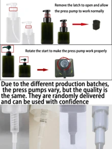 1 件/套多功能泵式泡沫瓶，适用于洗面奶、洗手液、洗发水、无患子、皂角、浴室泵式泡沫分配器（白色、绿色）（250 毫升/450 毫升）返校 - 彩色 - 查看 12