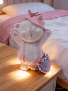 1 Stück süßer rosa Teddybär Harz Dekorationsfigur, Heimdekoration für Schlafzimmer, Wohnzimmer, Büro, Schreibtisch, Valentinstag Geschenk - Verschiedenfarbig - Übersicht 9