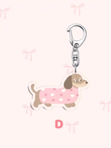 1 Móc khóa hình chó Dachshund dễ thương, thích hợp để đeo hàng ngày hoặc làm quà tặng ngày lễ, kiểu dáng INS. Móc khóa hình chó Dachshund, thích hợp làm đồ dùng học tập, quà tặng giáo viên hoặc phụ kiện cho giáo viên nhân dịp năm học mới. - Nhiều màu - Xem 13