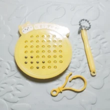 Cute Magnetic Bead Drawing Board Keychain Pendant Mini Toy Car Keychain Doll Machine Small Gift