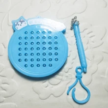 Cute Magnetic Bead Drawing Board Keychain Pendant Mini Toy Car Keychain Doll Machine Small Gift