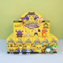 pokemon 24pcs/4pcs/1pc Available! These Cute Cartoon Pocket Monster Random Keychains Perfectly Combine Fun And Fashion, Ideal For School Rewards, Christmas Gifts Or New Year Presents! (Packaging Style Random) - Multicolor - View 1