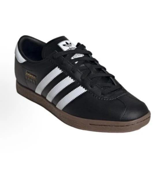 Adidas Originals Stadt Series Black & White Casual Comfortable Skateboard Shoes, Durable & Lightweight, Daily Commute, JR9564 - Black and White - View 1