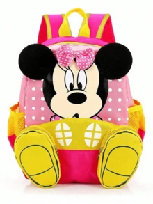 3D Cartoon Plush Backpack With 3D Stereoscopic Feet, Colorful And Vibrant Backpack, A Great Companion For Your Daily Adventures, Suitable For Teenagers, Adults, Students, Birthday, Holiday Party Gifts, Travel And Daily Use, Collectible - Multicolor - View 4