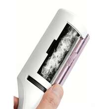 Pet Hair Remover Tool, Ergonomic Pet Hair Removal Device, Handheld Pet Hair And Dust Cleaner, Manual Operation, For Furniture, Carpet, Clothes - White - View 2