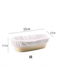 1pc &Read Prolng Baskat Wal Cead Prohing Basketyith Profing Intarning, Eaveng &Adcet AtralRatan On For Ourdough &Read Ough For Ead Makmng Bakng Fementaton Aking Ols,Kichen Gadgets Iten Acesones - 白色 - 查看 10