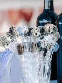 1/10/20 que khuấy đồ uống bằng acrylic cá nhân hóa - Que khuấy cocktail tùy chỉnh, lý tưởng cho trang trí đồ uống tiệc cưới & tiệc độc thân, Ngày Valentine, kỷ niệm, quà tặng tân gia cho quầy bar tại nhà, nhà bếp & phòng ăn - Nhiều màu - Xem 7