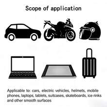1 st Fierce Eagle Eye backspegeldekal, vattentät reptålig kreativ klistermärke - Hawkeye-klistermärken - Visa 6