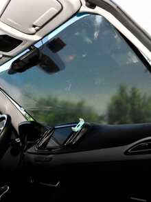 可伸缩汽车遮阳帘 – 采用UV反射PVC材质，吸盘式安装，长度可调节，适用于挡风玻璃和车窗，隔热遮光，可重复使用且轻便，遮光卷帘，汽车车窗隔热帘 - 捲簾遮陽擋 - 查看 2