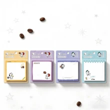 1pc Cute Snoopy Elegant And Noble Purple High Beauty Convenience Sticker Strong Adhesive Tearable Message Book Daily Practical Marking Sticker, Perfect Small Gift For Fans, Family And Friends, Valentine's Day Gift, New Year's Gift, Valentine's Day Gift, Easter Gift[Stochastic Style] - Multicolor - View 2