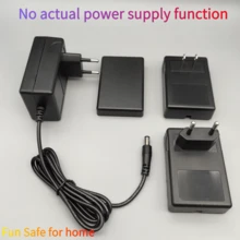 (Simulated DC Power Supply) Household Fun Safe Box, Dual Protection For Storage And Anti-Theft, Suitable For Cash And Valuables - Heavy Duty Plastic Safe Box For Home (No Actual Power Function) - Black - View 3