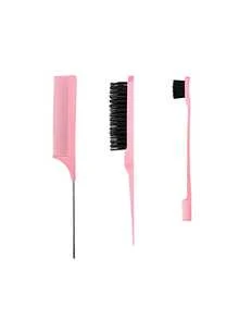 6-Piece Set/Hair Care Tool Set, Including Cartoon 3D Relief Sticker, Ultra-Fine Spray Continuous Spray Bottle (6.8 Ounces/200 Ml), Square Cartoon Bubble Ball Comb, And Edge Brush Brush. - Multicolor - View 17