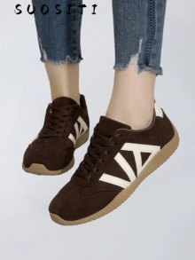 女士新款轻便舒适休闲运动鞋，适合运动和户外活动