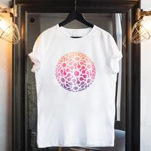 1pc 3D Spherical Wavy Optical Illusion Template - Abstract 3D Sphere Painting Template, Suitable For DIY Fabric, Canvas, Wall Art, Furniture And Home Decor - Geometric Curve And Circle Pattern Transfer Guide - one-size - View 2