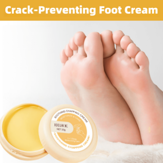 Crack-Preventing Foot Cream, Moisturizes And Nourishes Dry And Rough Skin, Prevents Dryness And Cracking Of The Heels, Suitable For Foot Care For Both Men And Women.