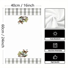 Bộ 2/4 khăn lau bát đĩa, họa tiết kẻ caro cà phê và bướm, chất liệu microfiber siêu thấm hút, khăn bếp hiện đại, khăn lau nấu nướng, khăn lau bát đĩa, khăn lau nhà, khăn lau tay, khăn trà, cực mềm mại và thấm hút cao, trang trí nhà bếp, quà tặng cho hàng xóm, mẹ, sinh nhật, tân gia cho bạn bè, đồ dùng nhà bếp thiết yếu, nhu yếu phẩm hàng ngày. - Nhiều màu - Xem 9