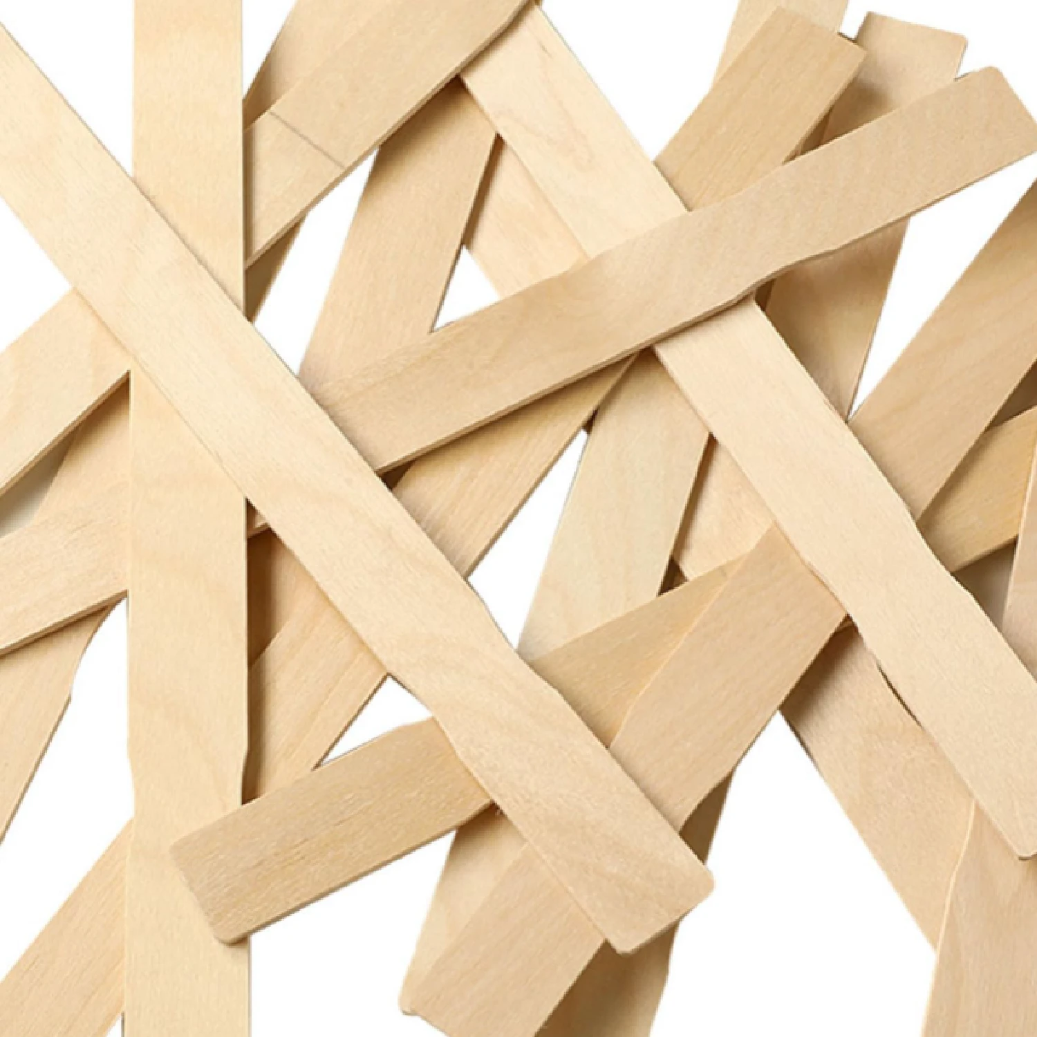 12 Inch Wooden Paint Crafts Sticks For Paint Mixing, Paint Stirrers, Chemical Stirring, Garden And Library Markers - Beige - View 1