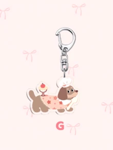 1 Móc khóa hình chó Dachshund dễ thương, thích hợp để đeo hàng ngày hoặc làm quà tặng ngày lễ, kiểu dáng INS. Móc khóa hình chó Dachshund, thích hợp làm đồ dùng học tập, quà tặng giáo viên hoặc phụ kiện cho giáo viên nhân dịp năm học mới. - Nhiều màu - Xem 17