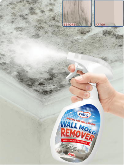 多用途除霉泡沫喷雾，可去除房间、墙壁、浴室、缝隙中的霉菌和异味。适合作为礼物赠送亲朋好友（随机新旧版本）。