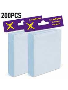 1000/600/500 张装蓝色反光卡套，适用于收藏游戏卡牌，顶部开口式卡套，适用于棒球卡、万智牌、体育卡等。 - 藍光卡膜 - 查看 17